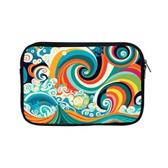 Wave Waves Ocean Sea Abstract Whimsical Apple Ipad Mini Zipper Cases