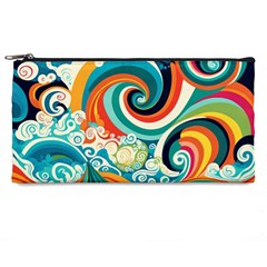 Wave Waves Ocean Sea Abstract Whimsical Pencil Case