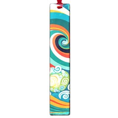 Wave Waves Ocean Sea Abstract Whimsical Large Book Marks