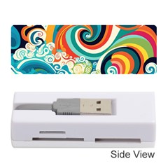 Wave Waves Ocean Sea Abstract Whimsical Memory Card Reader (stick) by Jancukart