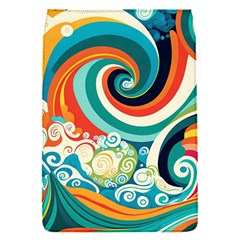 Wave Waves Ocean Sea Abstract Whimsical Removable Flap Cover (s)