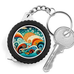 Waves Ocean Sea Abstract Whimsical (3) Measuring Tape