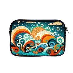 Waves Ocean Sea Abstract Whimsical (3) Apple Macbook Pro 13  Zipper Case