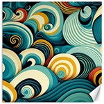 Waves Ocean Sea Abstract Whimsical (1) Canvas 20  x 20  19 x19.27  Canvas - 1