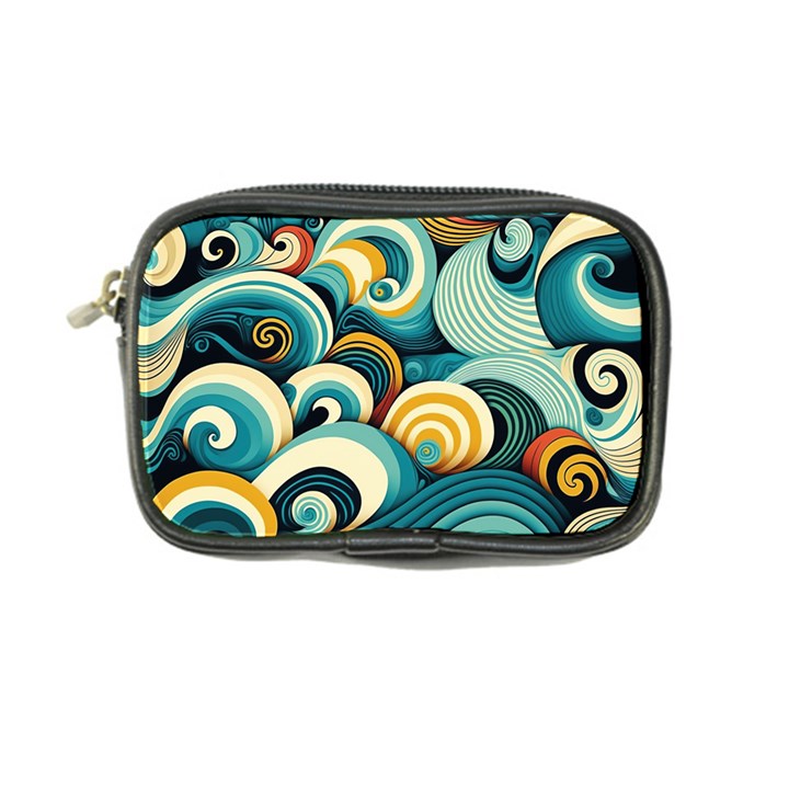 Waves Ocean Sea Abstract Whimsical (1) Coin Purse