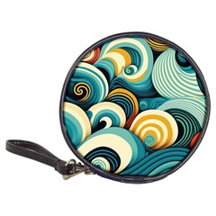 Waves Ocean Sea Abstract Whimsical (1) Classic 20-cd Wallets