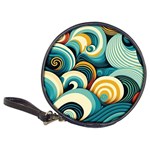 Waves Ocean Sea Abstract Whimsical (1) Classic 20-CD Wallets Front