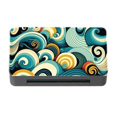 Waves Ocean Sea Abstract Whimsical (1) Memory Card Reader With Cf