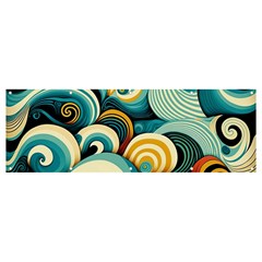 Waves Ocean Sea Abstract Whimsical (1) Banner And Sign 12  X 4  by Jancukart