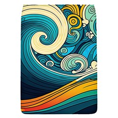 Waves Wave Ocean Sea Abstract Whimsical Removable Flap Cover (s)