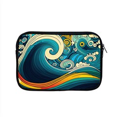 Waves Wave Ocean Sea Abstract Whimsical Apple Macbook Pro 15  Zipper Case