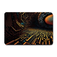 Data Technology Coding Pattern Small Doormat