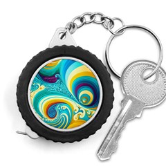 Waves Ocean Sea Abstract Whimsical Measuring Tape