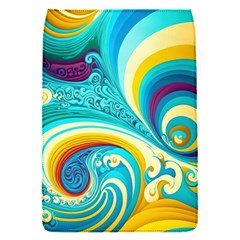 Waves Ocean Sea Abstract Whimsical Removable Flap Cover (s)