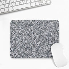 Circle Ornate Motif Random Pattern Small Mousepad