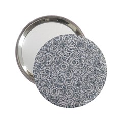 Circle Ornate Motif Random Pattern 2 25  Handbag Mirrors by dflcprintsclothing