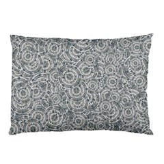 Circle Ornate Motif Random Pattern Pillow Case by dflcprintsclothing