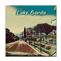 On The Way To Lake Garda, Italy  Tile Coaster by ConteMonfrey