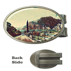 On The Way To Lake Garda, Italy  Money Clips (oval)  by ConteMonfrey