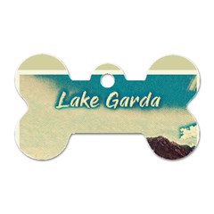 On The Way To Lake Garda, Italy  Dog Tag Bone (two Sides) by ConteMonfrey