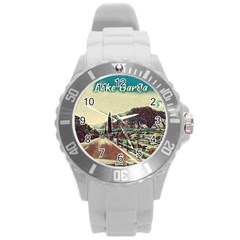 On The Way To Lake Garda, Italy  Round Plastic Sport Watch (l) by ConteMonfrey