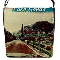 On The Way To Lake Garda, Italy  Flap Closure Messenger Bag (s) by ConteMonfrey