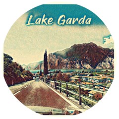 On The Way To Lake Garda, Italy  Wooden Bottle Opener (round) by ConteMonfrey