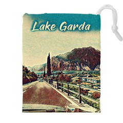 On The Way To Lake Garda, Italy  Drawstring Pouch (5xl)