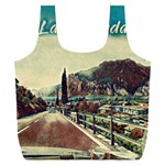 On The Way To Lake Garda, Italy. Full Print Recycle Bag (XXL) Back