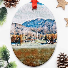 Trentino Alto Adige, Italy  Ornament (oval) by ConteMonfrey