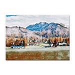 Trentino Alto Adige, Italy. Sticker A4 (10 pack) Front