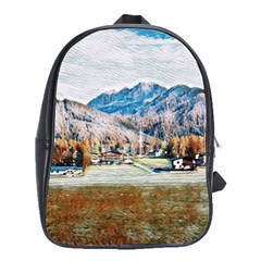 Trentino Alto Adige, Italy  School Bag (large) by ConteMonfrey