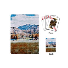 Trentino Alto Adige, Italy  Playing Cards Single Design (mini) by ConteMonfrey