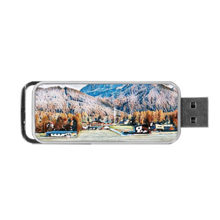 Trentino Alto Adige, Italy. Portable USB Flash (One Side)