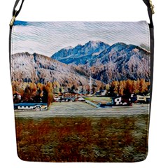 Trentino Alto Adige, Italy  Flap Closure Messenger Bag (s) by ConteMonfrey