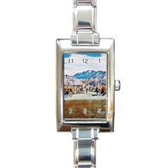 Trentino Alto Adige, Italy  Rectangle Italian Charm Watch by ConteMonfrey