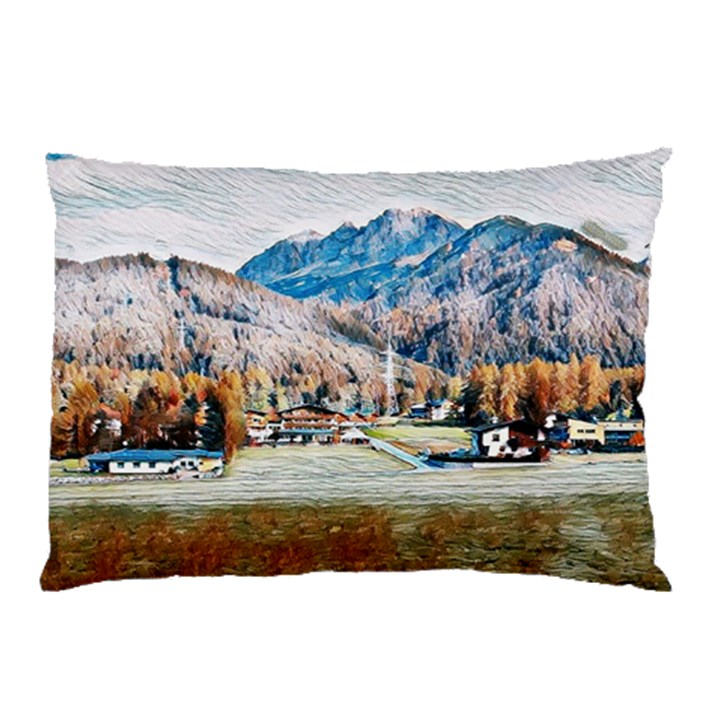 Trentino Alto Adige, Italy. Pillow Case