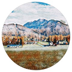 Trentino Alto Adige, Italy  Round Trivet by ConteMonfrey