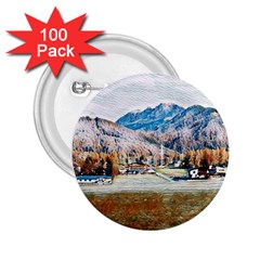 Trentino Alto Adige, Italy  2 25  Buttons (100 Pack)  by ConteMonfrey