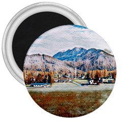 Trentino Alto Adige, Italy  3  Magnets by ConteMonfrey