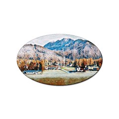 Trentino Alto Adige, Italy  Sticker Oval (10 Pack) by ConteMonfrey