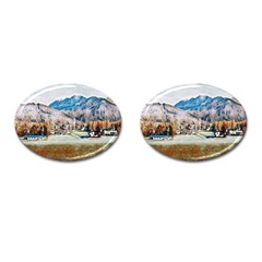 Trentino Alto Adige, Italy  Cufflinks (oval) by ConteMonfrey