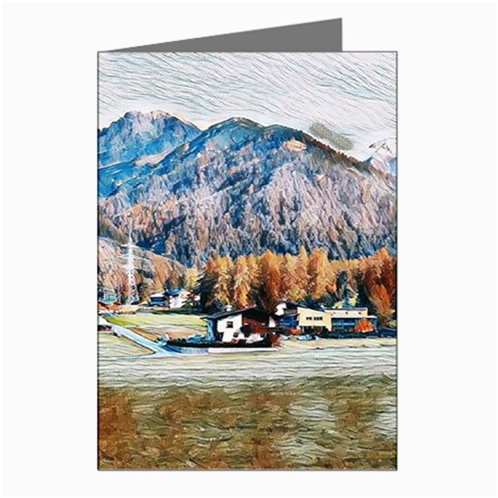 Trentino Alto Adige, Italy. Greeting Cards (Pkg of 8)