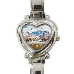 Trentino Alto Adige, Italy  Heart Italian Charm Watch by ConteMonfrey