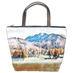 Trentino Alto Adige, Italy  Bucket Bag by ConteMonfrey