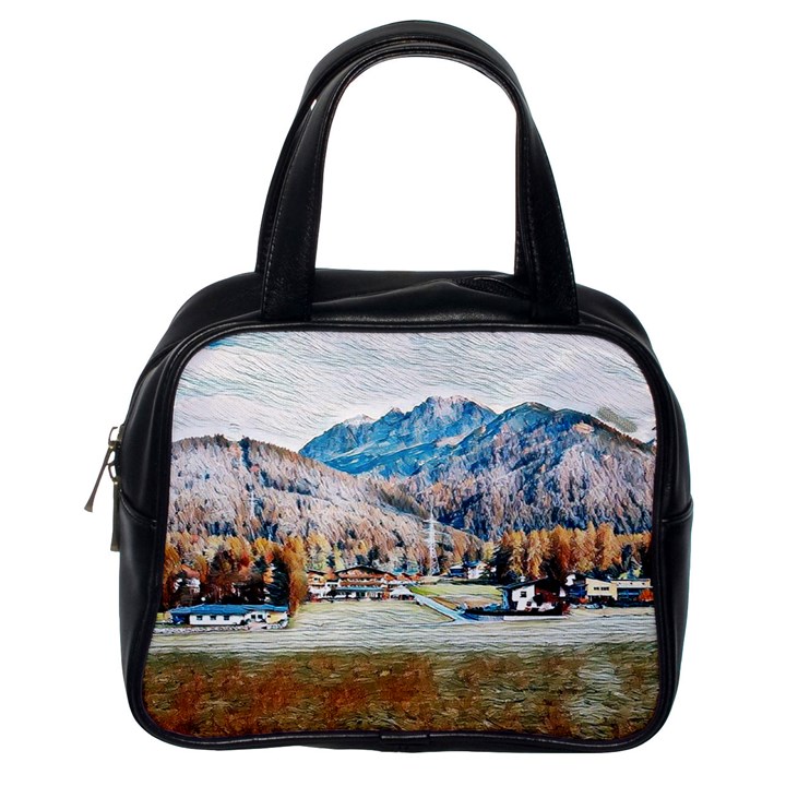 Trentino Alto Adige, Italy. Classic Handbag (One Side)