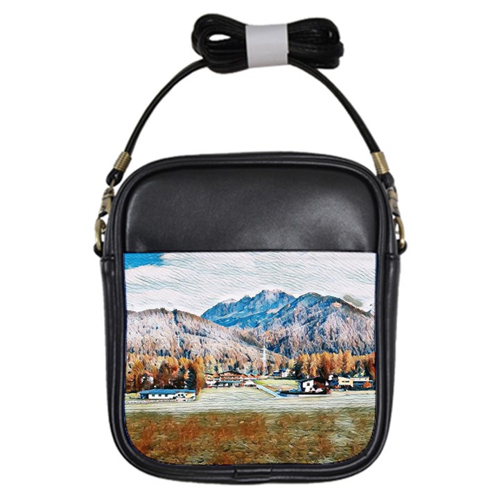 Trentino Alto Adige, Italy. Girls Sling Bag