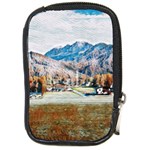 Trentino Alto Adige, Italy. Compact Camera Leather Case Front