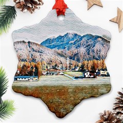 Trentino Alto Adige, Italy  Ornament (snowflake) by ConteMonfrey