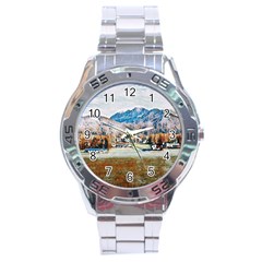 Trentino Alto Adige, Italy  Stainless Steel Analogue Watch by ConteMonfrey